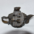 Stone carved teapots are widely used